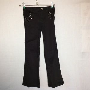 BeBop Girls Black Pants with Bling on Pockets